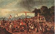 Crucifixion BRUEGHEL, Pieter the Younger